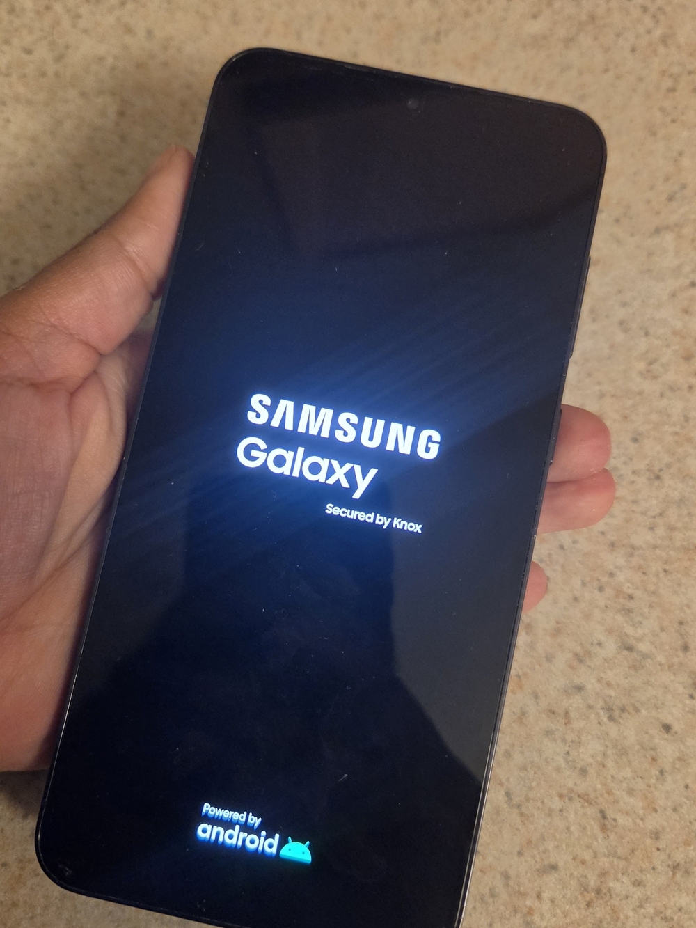 Samsung Galaxy Smartphone - Black Front